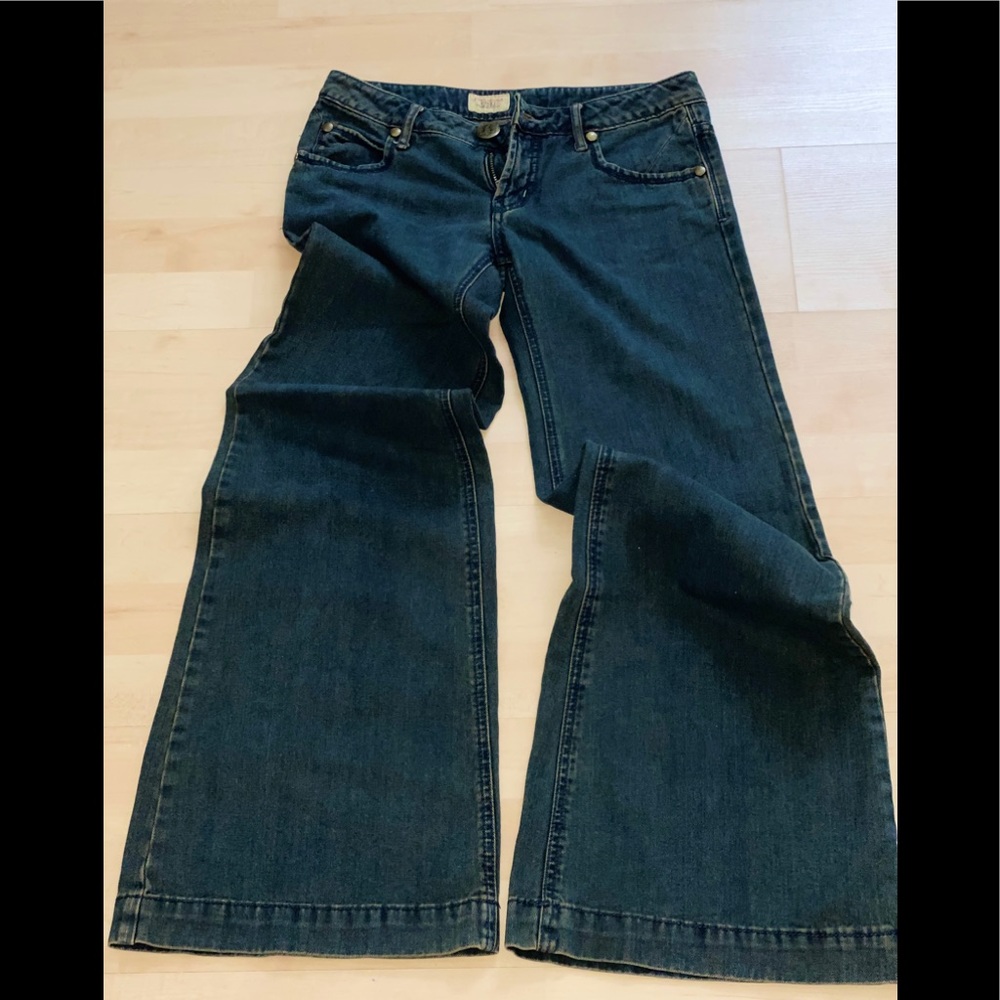 VINTAGE 1970’s FREE PEOPLE BELL BOTTOM JEANS SZ 27